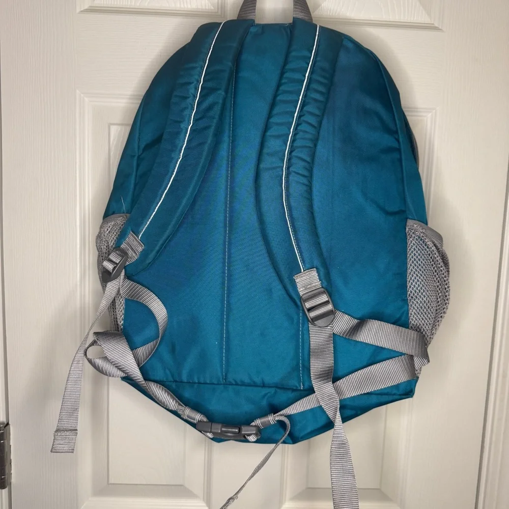 L.L. Bean Deluxe Backpack Teal - Picture 2 of 7